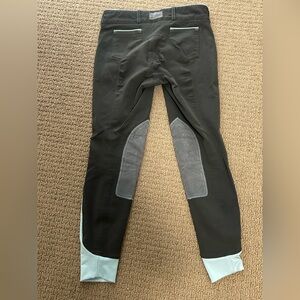 Women's Black and Gray Riding Pants